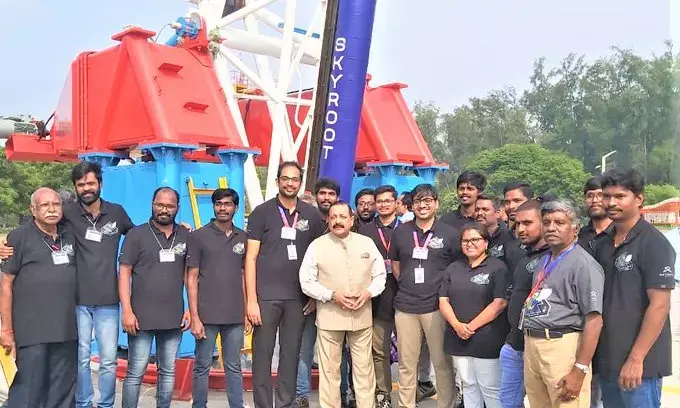 Hyderabad-based Skyroot launches Indias first private rocket in space: Vikram-S