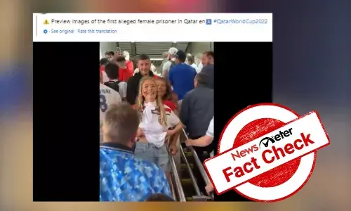 Football World Cup: No topless woman booked for breaking FIFA regulations in Qatar