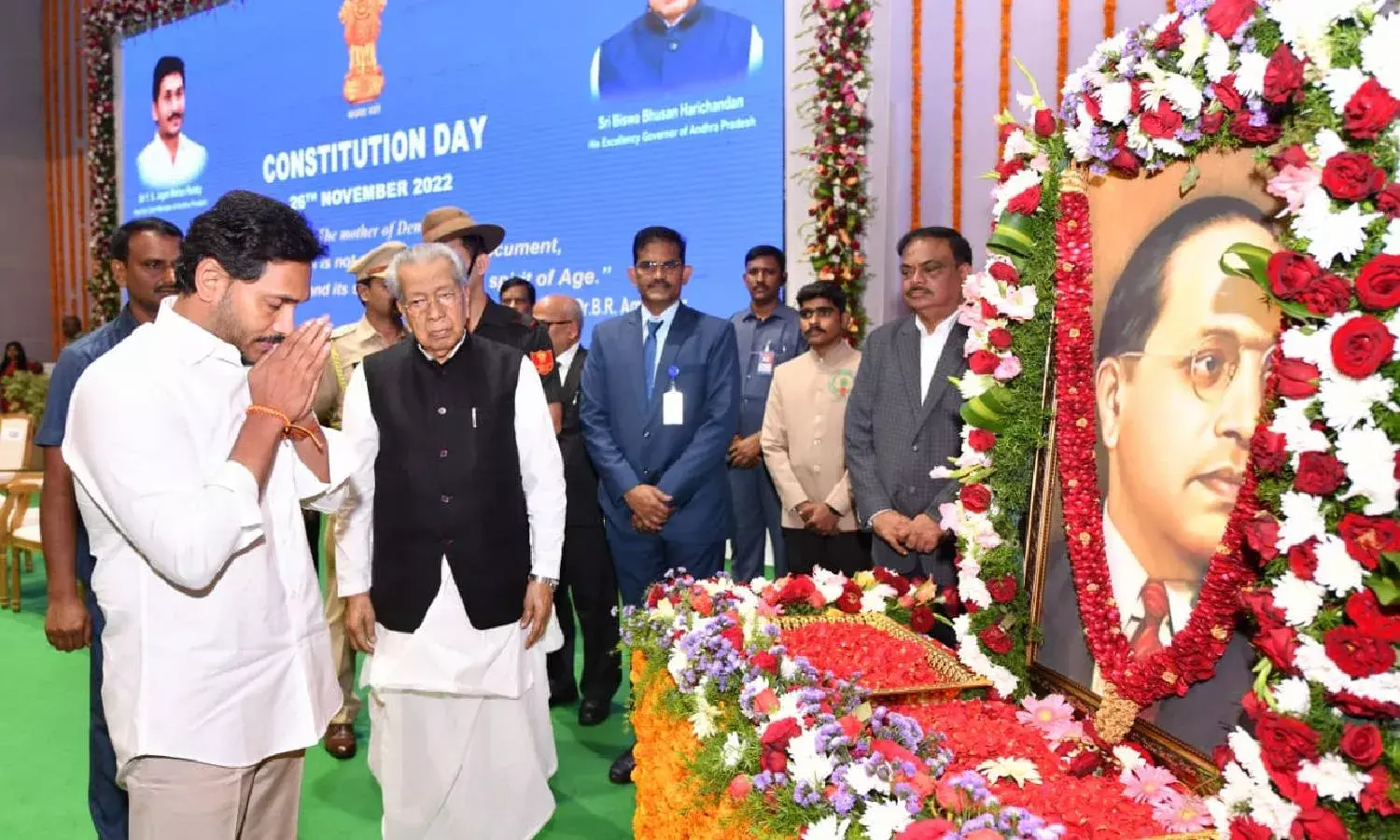 AP welfare schemes inspired by Constitution: Jagan on National Constitution Day