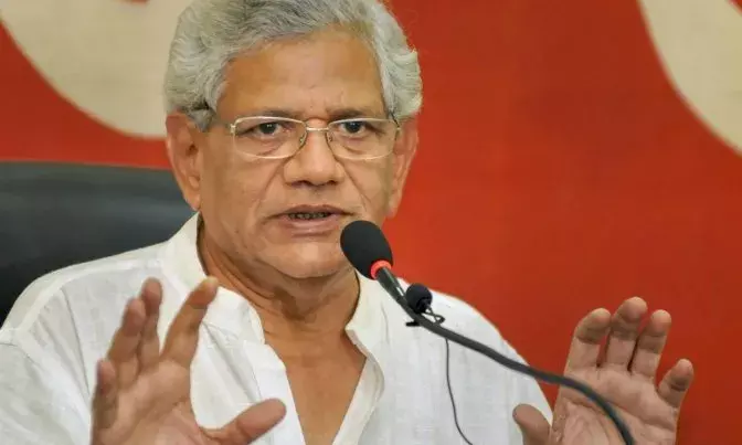 Either we live as humans or perish as Hindus, Muslims, or Christians: Sitaram Yechury