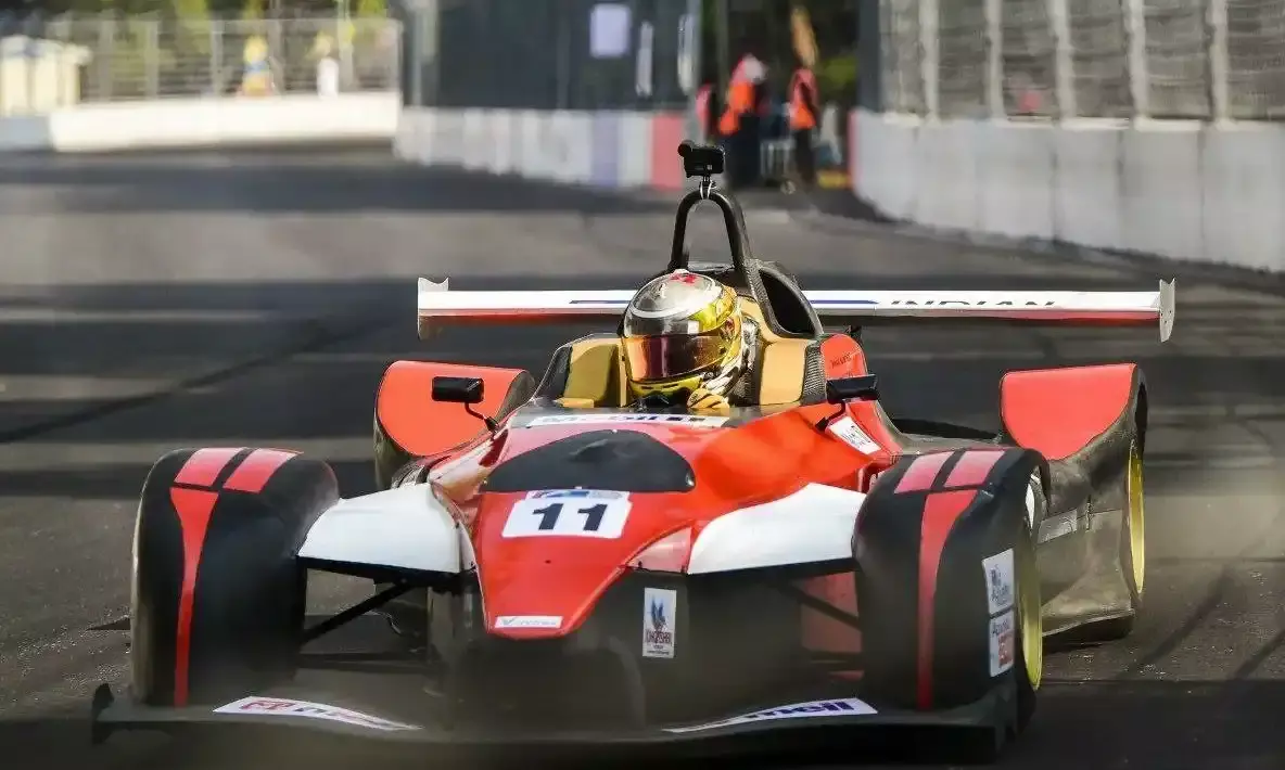 IRL finale round in Hyderabad is on; cars technical glitches fixed