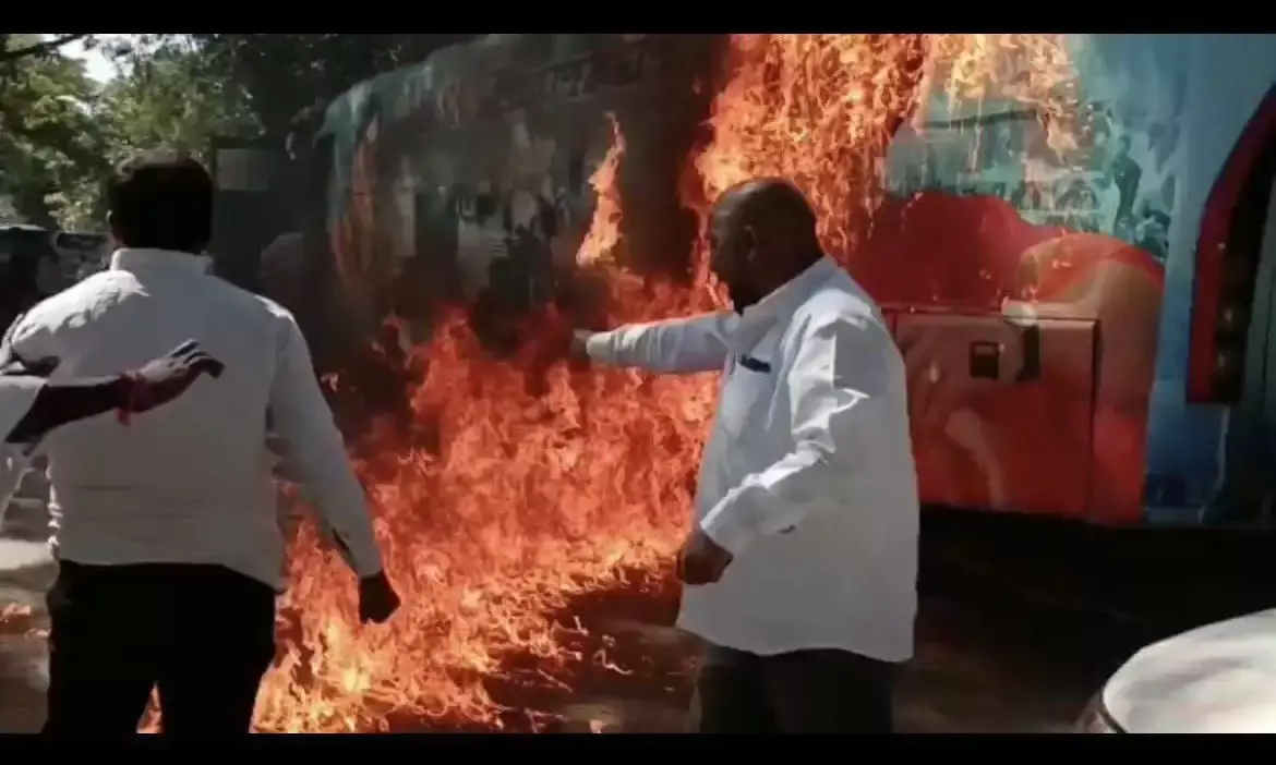 YS Sharmila arrested in Warangal during padayatra