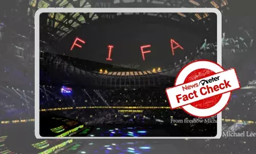 Fireworks video of FIFA World Cup opening ceremony is edited
