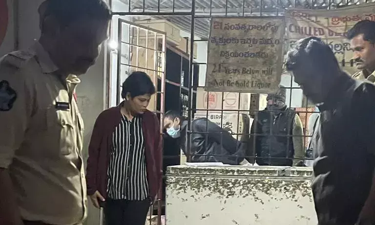 Srikakulam: Robbers drill hole in govt-owned wine shop, decamp with liquor worth Rs 11.5L