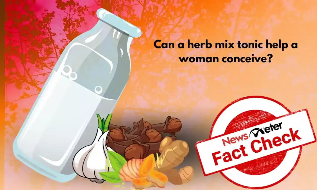 Can a mixture of garlic, turmeric, ginger & clove help women conceive?