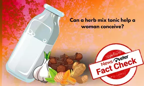 Can a mixture of garlic, turmeric, ginger & clove help women conceive?