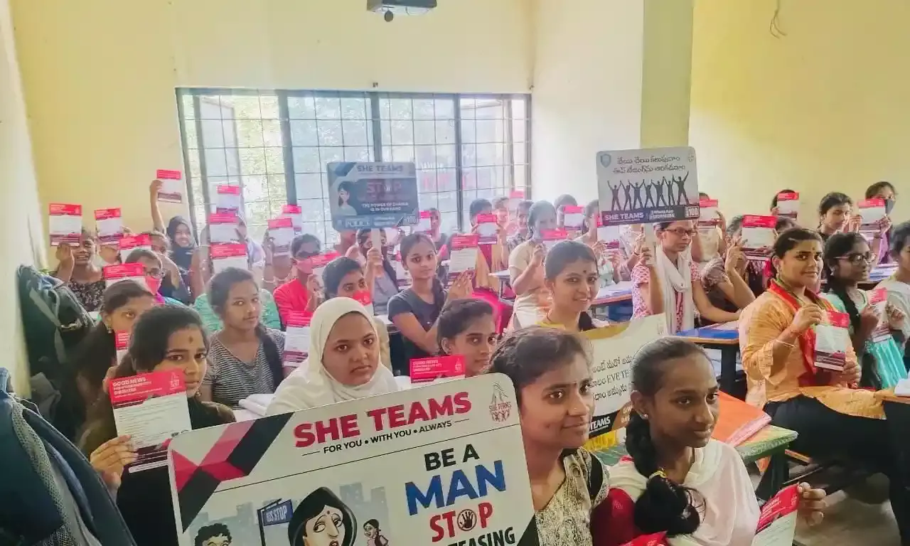 Blackmailing, stalking, harassment: Hyderabad SHE Teams receive 103 complaints in Nov; 26 accused booked
