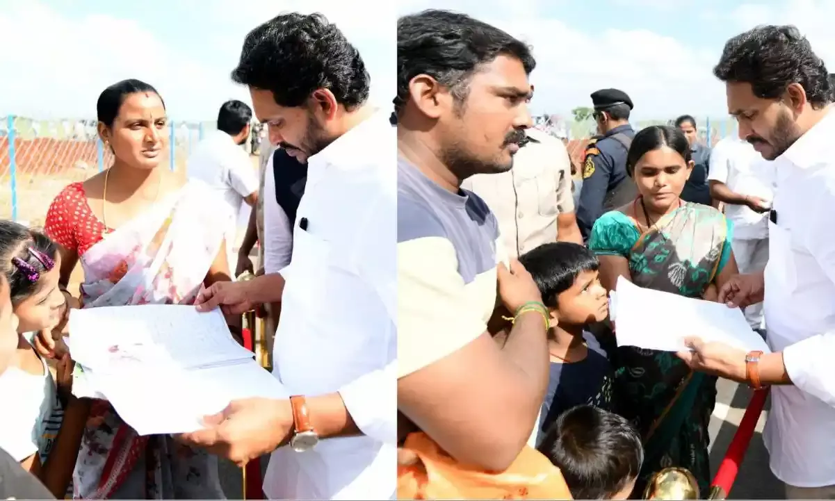 Jagan promises aid to Anantapur farmer with brain tumour, 2 anemic Pulivendula children
