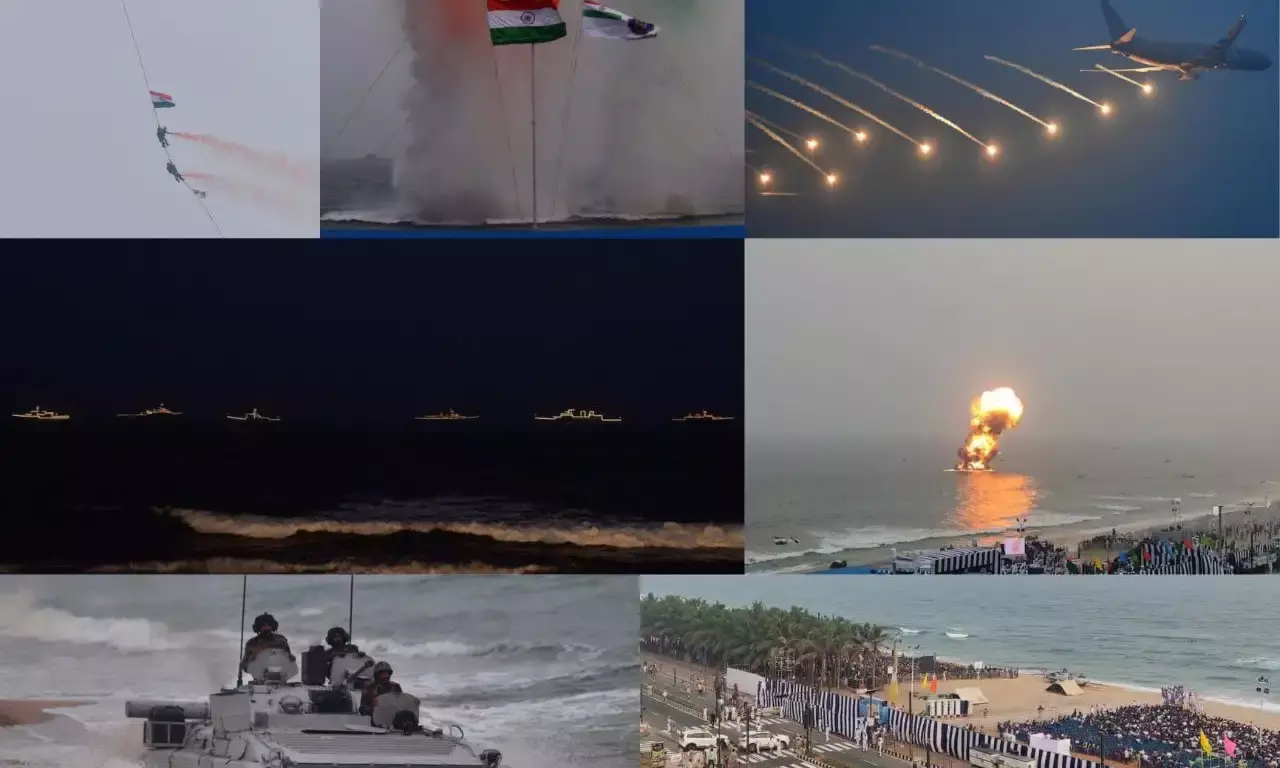 Call of the Blue Waters: India celebrates Navy Day; showcases naval prowess