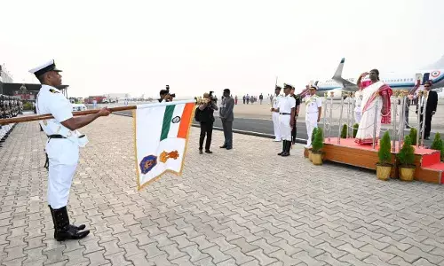 Combat ready, Credible, Cohesive, Future-proof force: President Murmu on Indian Navy