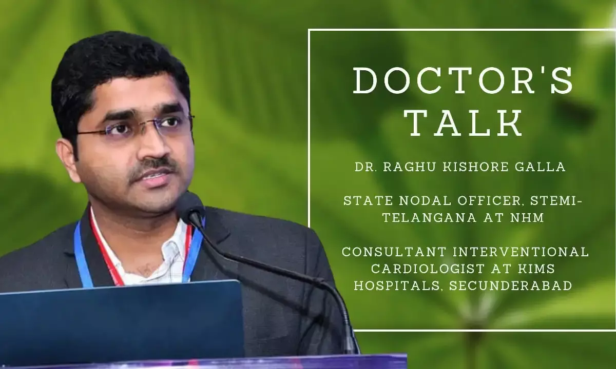 Cardiologist Dr Raghu Kishore explains Telanganas STEMI model, challenges & benefits