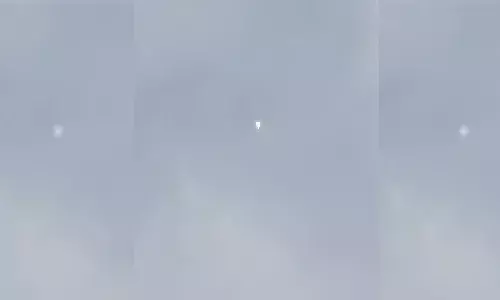 Good Morning Hyderabad: No UFO, white object floating in sky is TIFRs atmospheric balloon