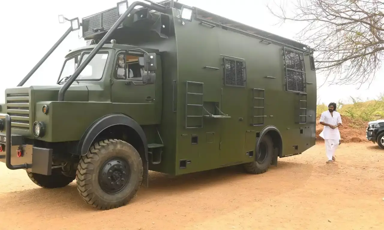 Whats in a colour? AP transport dept objects to PKs election vehicle Varahi