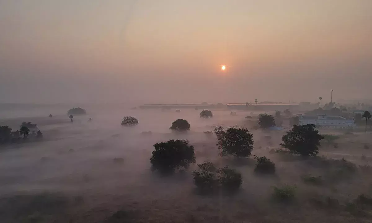 Hyderabad wakes up to a cold, wet morning