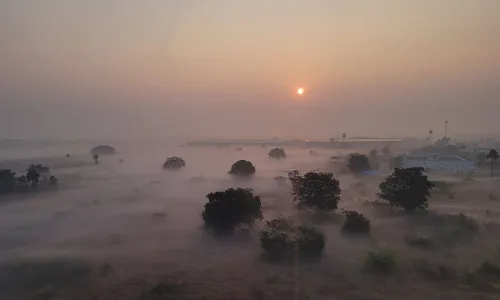 Hyderabad wakes up to a cold, wet morning