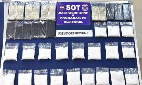 2 TN men nabbed in Nacharam trying to courier 8.5kg Pseudoephedrine to Aus, NZ