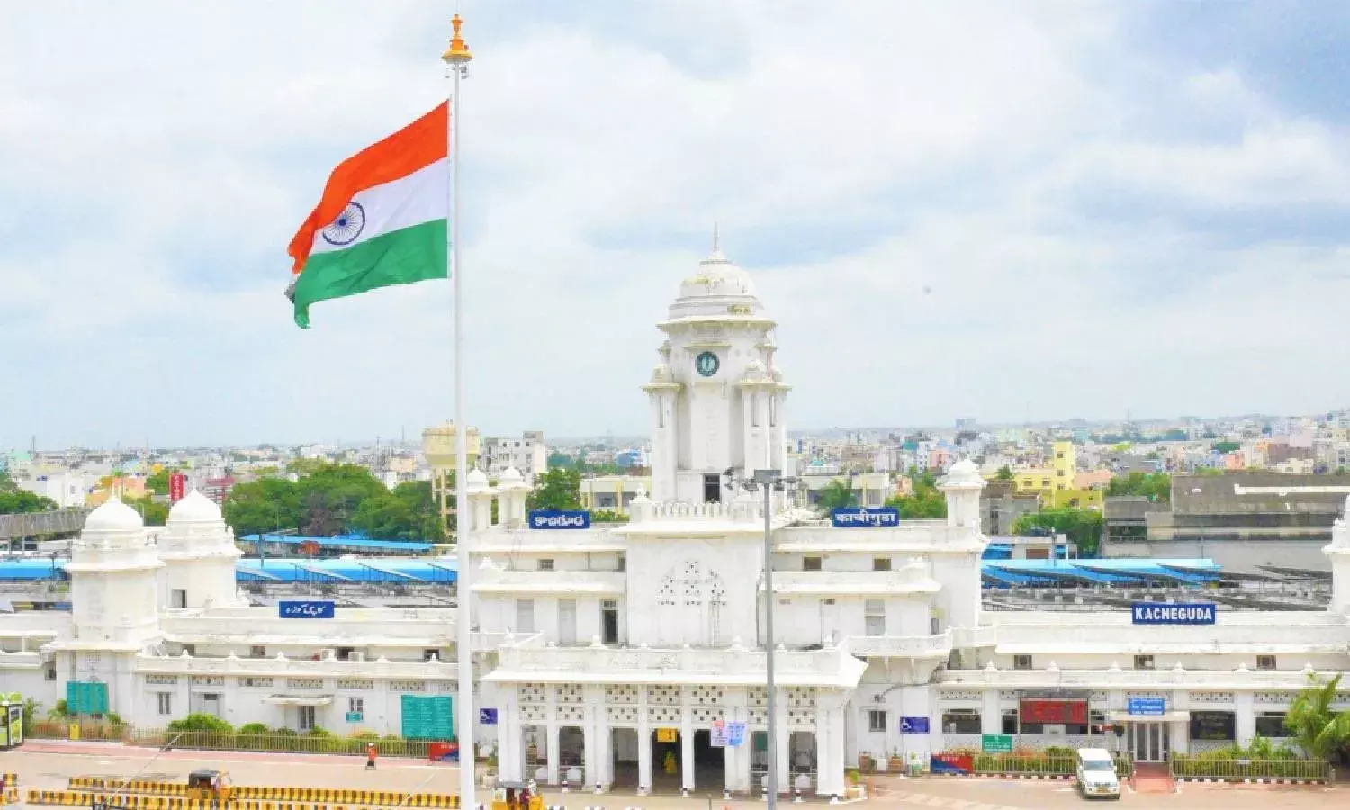 Jewel in Hyderabads crown:  Kacheguda railway station bags 1st prize at NECA