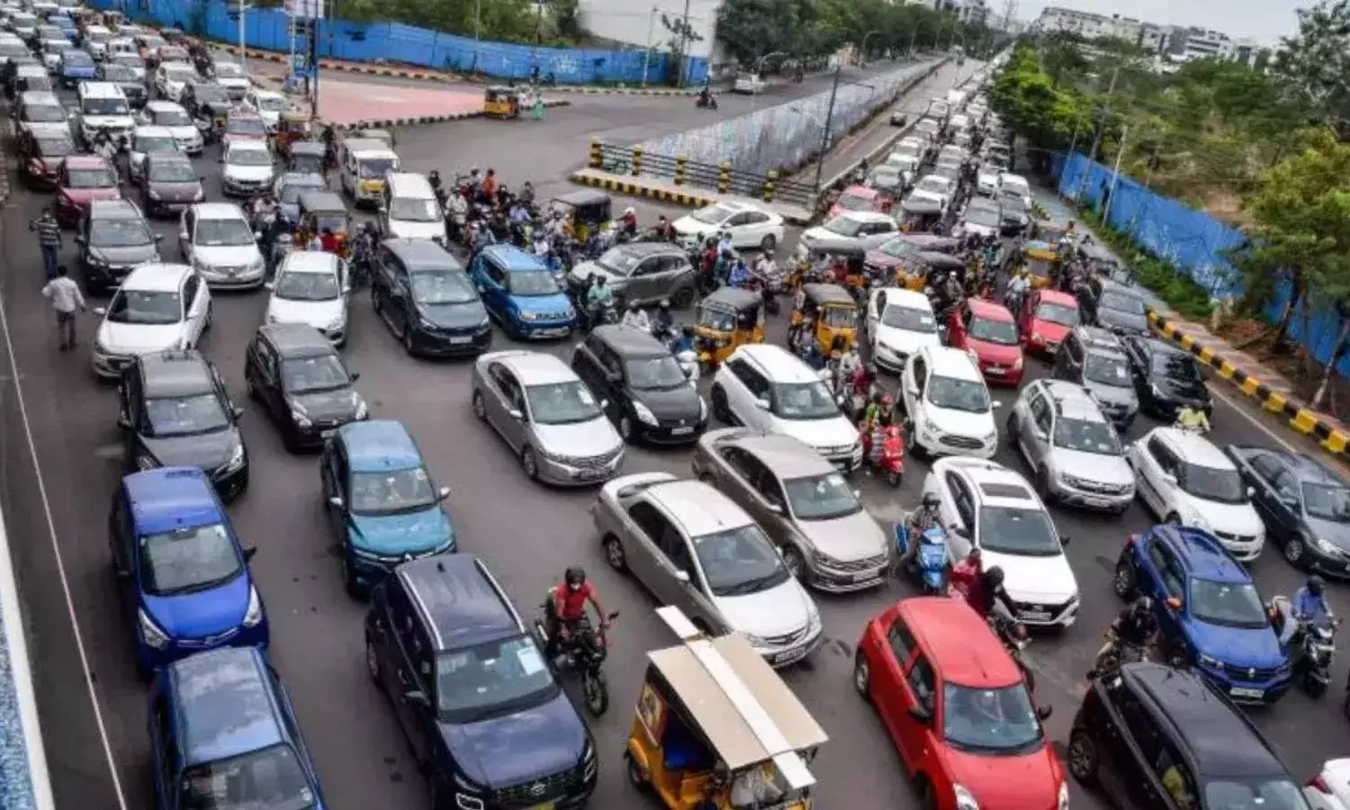 6 No. Junction to Amberpet T Junction to be closed for 7 days; note the alternate routes to take