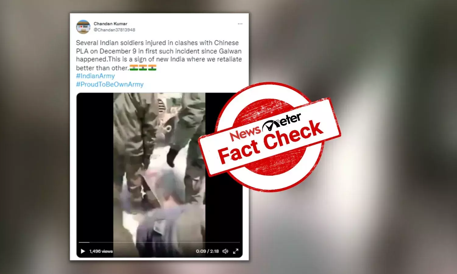 Old video of Pangong passed off as recent from Tawang