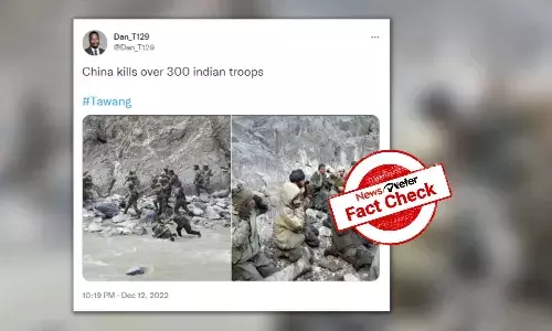 Old photos falsely linked to recent India-China clash in Tawang