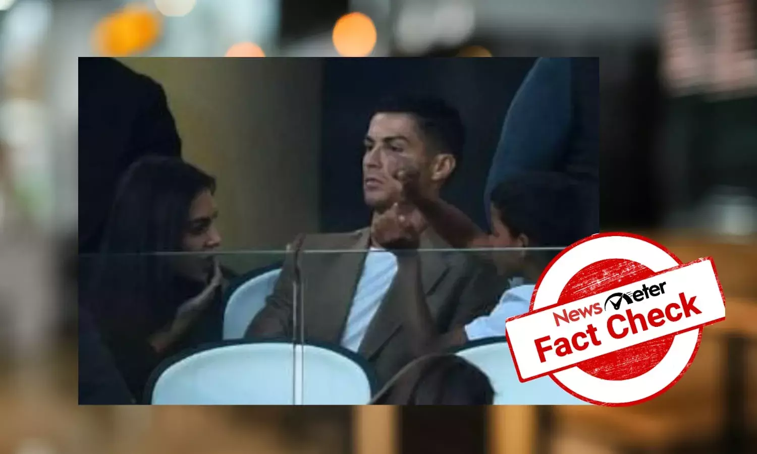 No, Ronaldo was not in Qatar to watch Messi play World Cup finals