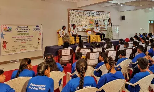 Childrens parliament: How Hyderabad slum kids held a session to discuss pressing issues