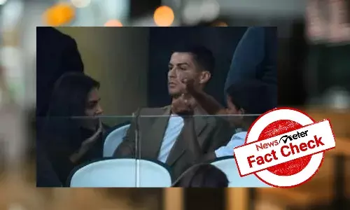 No, Ronaldo was not in Qatar to watch Messi play World Cup finals