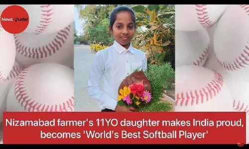 Nizamabad farmers 11YO daughter makes India proud, becomes Worlds Best Softball Player