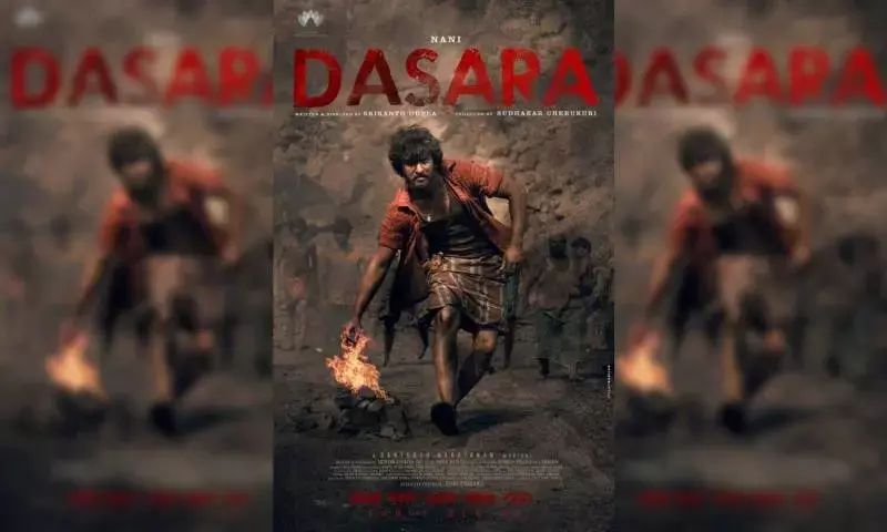 `Dasara: Nani-starrer begins last leg of shoot; movie to hit screens on Ugadi next year