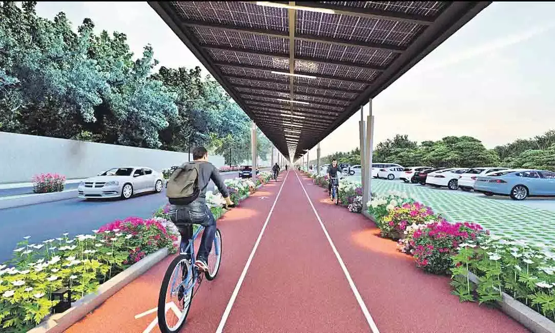 #ORR21kmsCyclingTrack: Come summer 2023, Hyderabad may become biker capital of India