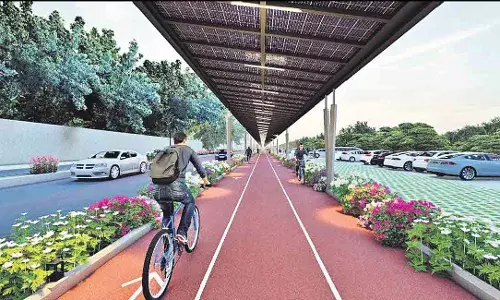 #ORR21kmsCyclingTrack: Come summer 2023, Hyderabad may become biker capital of India