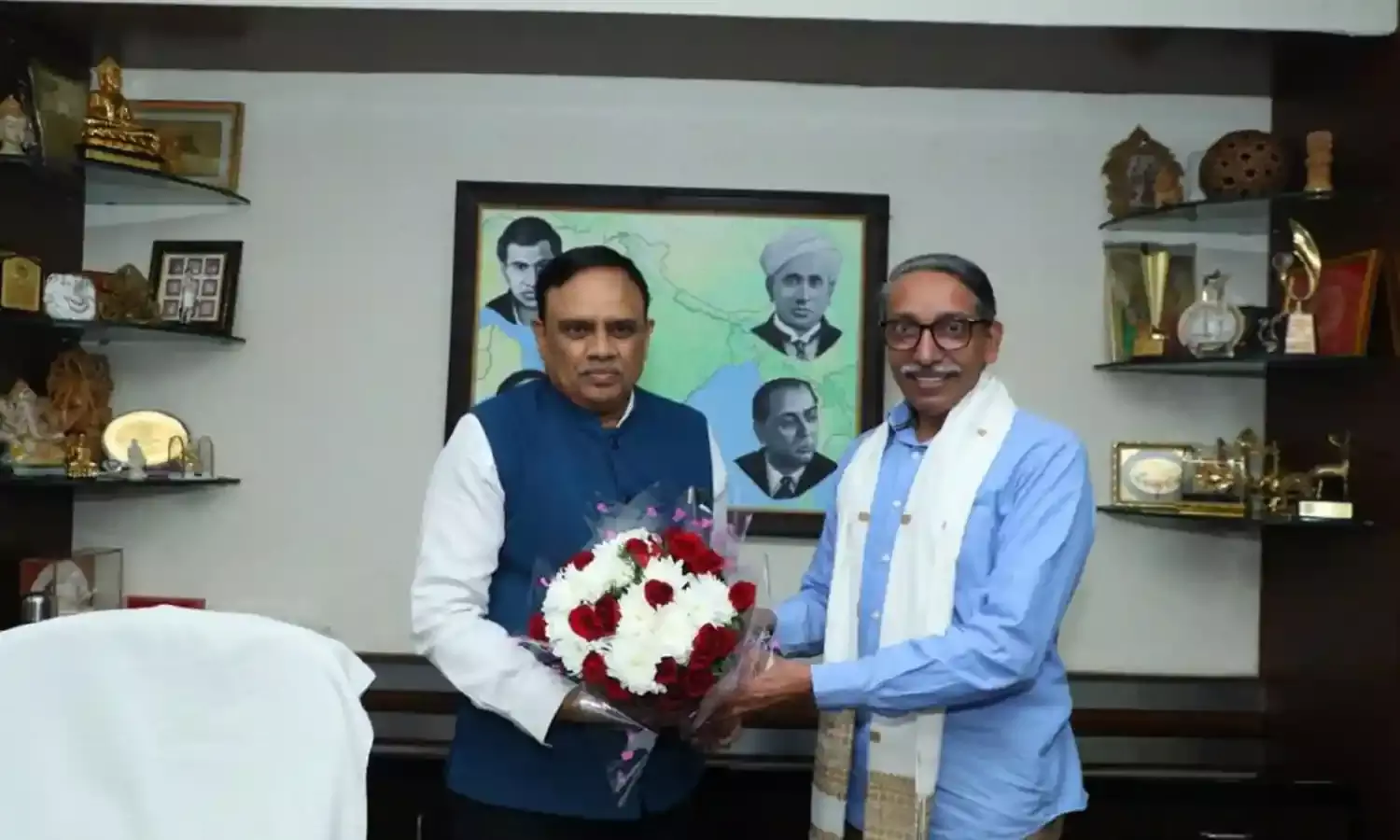 Former director of IIT Guwahati Prof TG Sitharam assumes charge as AICTE chairman