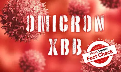 Viral WhatsApp message on Covid-19 XBB variant is fake