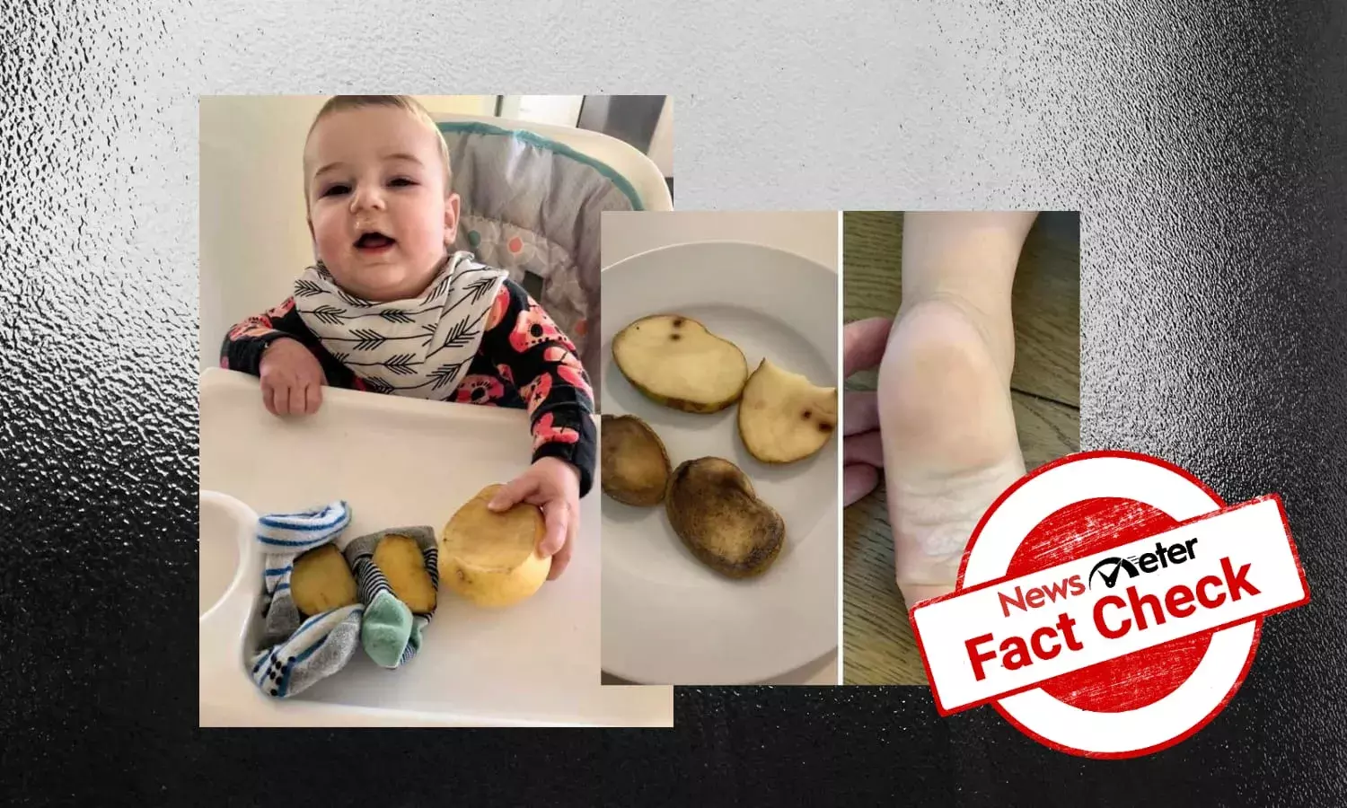 Can a slice of potato in socks combat cold and flu?