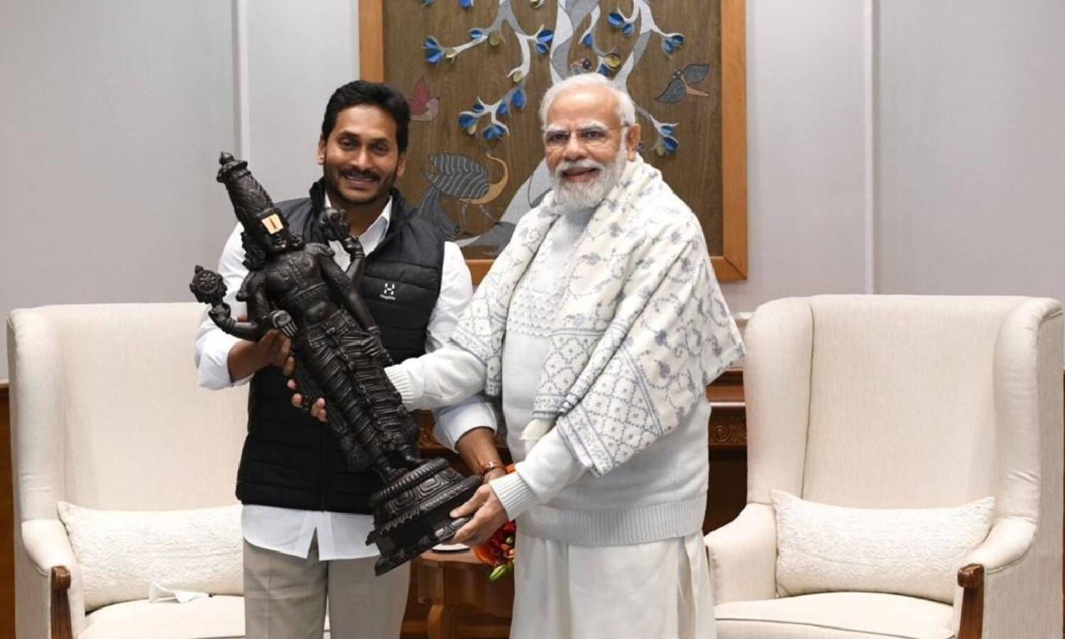 Polavaram arrears to 77k tonne rice: Jagan meets PM Modi, submits wish list