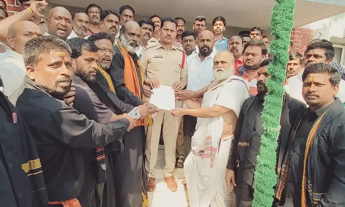 Chief priest of Chilkur Balaji demands arrest of man who insulted Lord Ayyapa