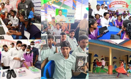 Digital classrooms to Byjus content tabs:  Andhras education reforms stand out in 2022