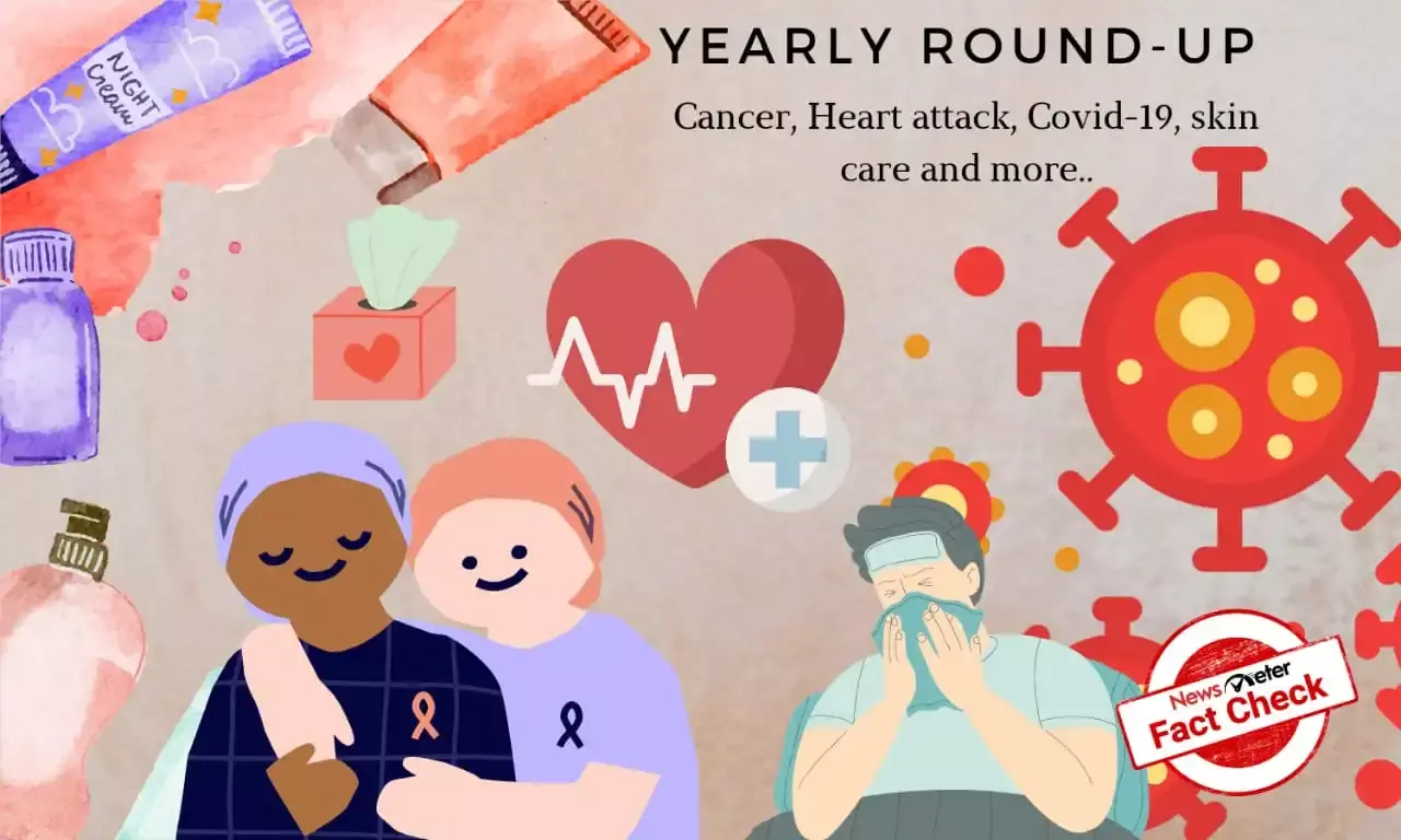 The health myths: Fake claims NewsMeter busted in 2022