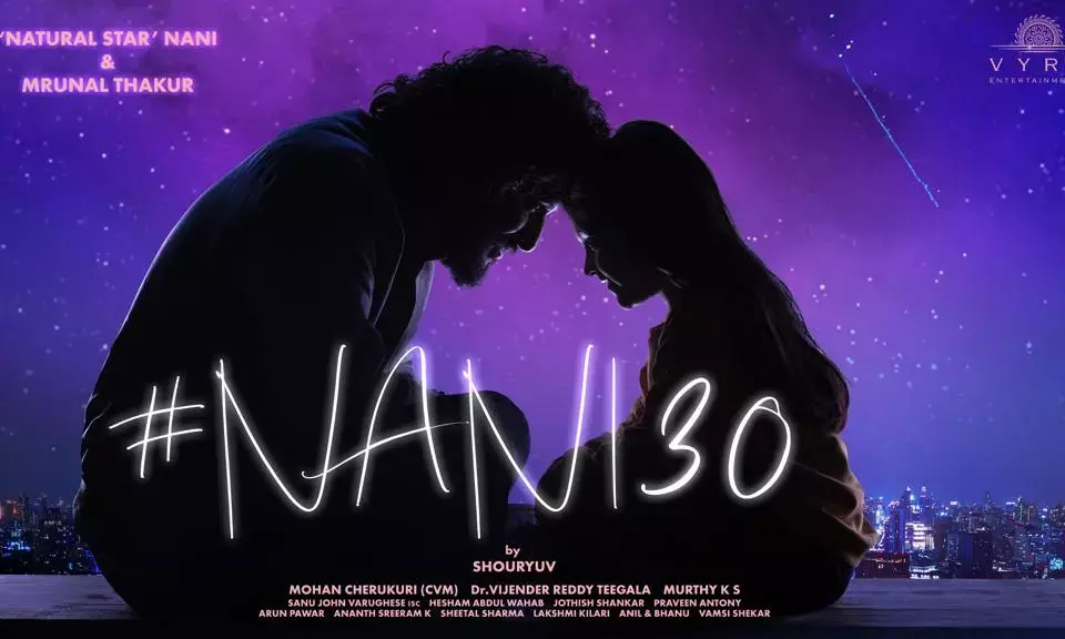 #Nani30: Mrunal Thakur signs second Telugu film; cast opposite Nani