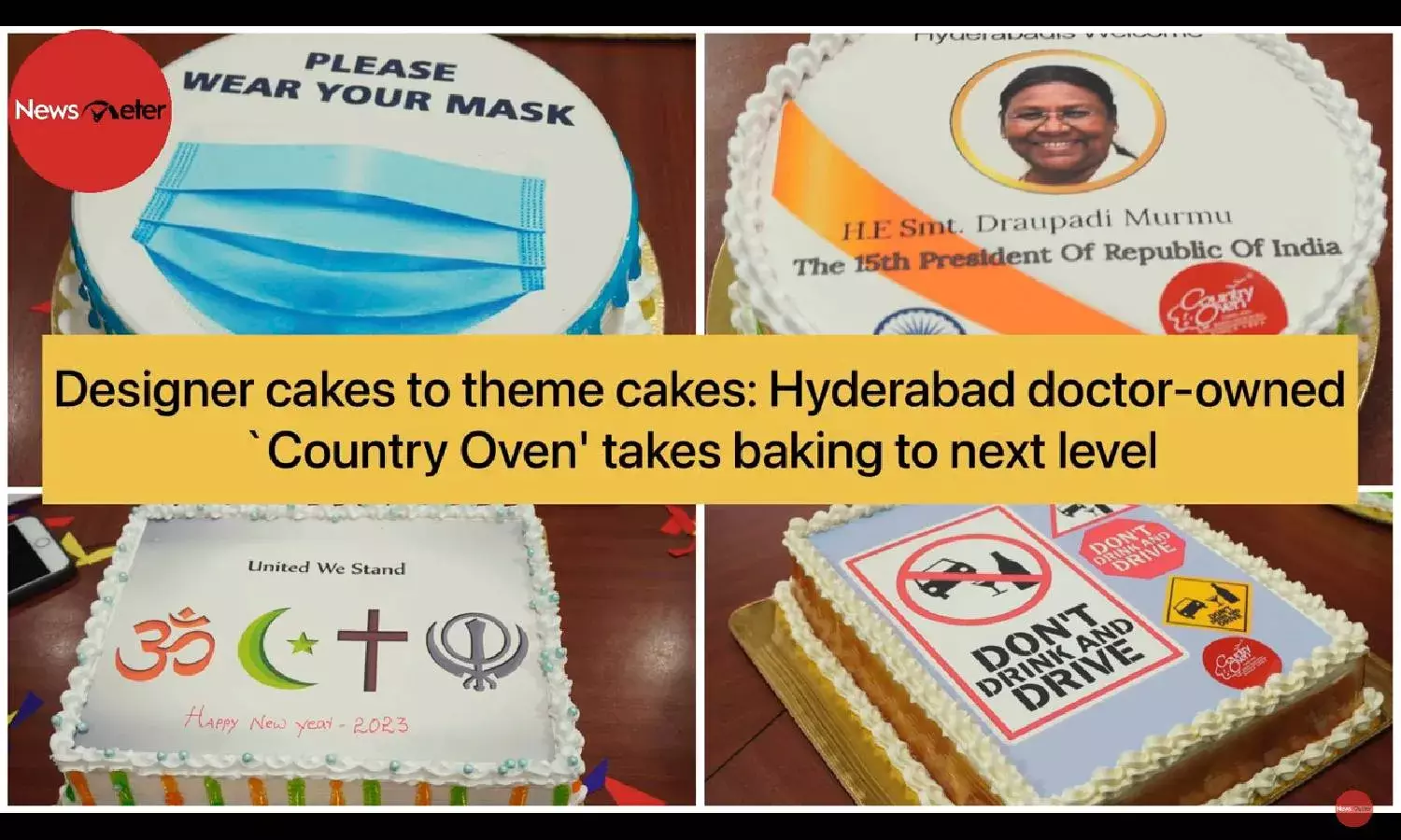 Designer cakes to theme cakes: Hyderabad doctor-owned `Country Oven takes baking to next level