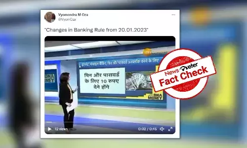 Old Zee Business video on bank rules revision passed off as recent