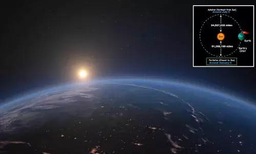 Earth will be closest to Sun on 4 January; will not impact temperatures