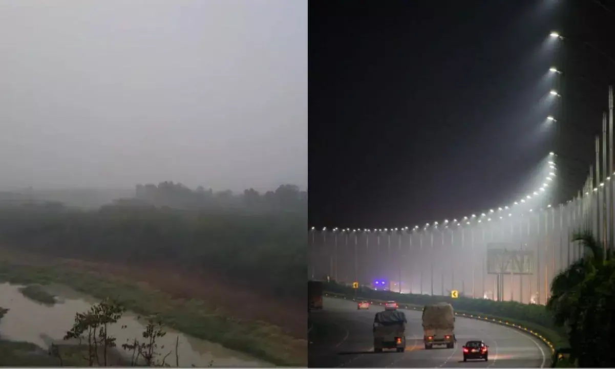 Hyderabad welcomes New Years first showers; mercury plummets, fog returns