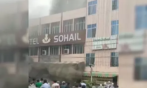 Suhail hotel fire: Owners booked for negligence after employee dies of suffocation