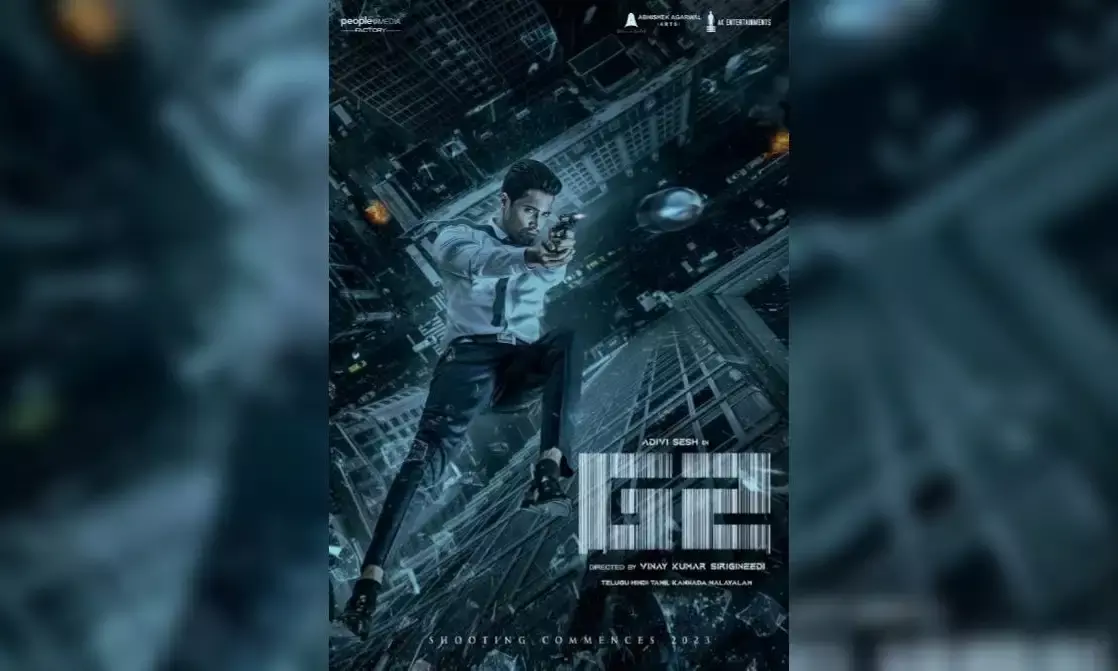 Agent Gopi is back: Here is Adivi Seshs first look from Goodachari 2