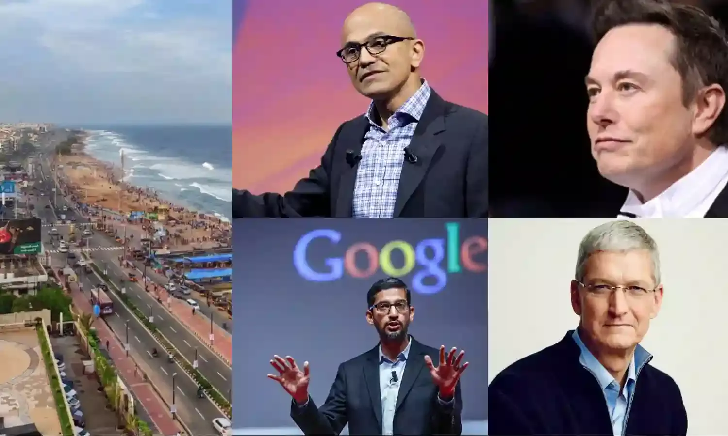 Vizag prepares for GIS 2023; Elon Musk, Sundar Pichai, Satya Nadella in list of invitees