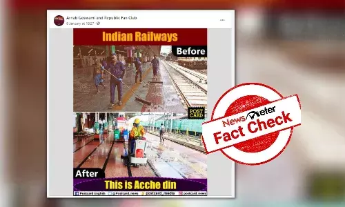 How 2020 photos were used to present rosy picture of Indian railways in NDA rule