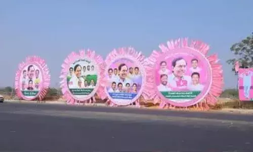 Khammam turns pink: Stage set for Bharat Rashtra Samithi’s first public meeting