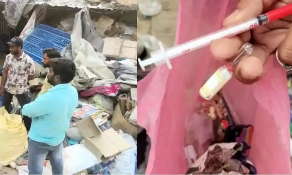 35 Fortwin injections seized from scrap shop in Vizags Duvvada; 3 held
