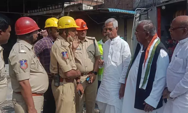 Deccan Knitwear inferno: Congress blames GHMC negligence for mishap